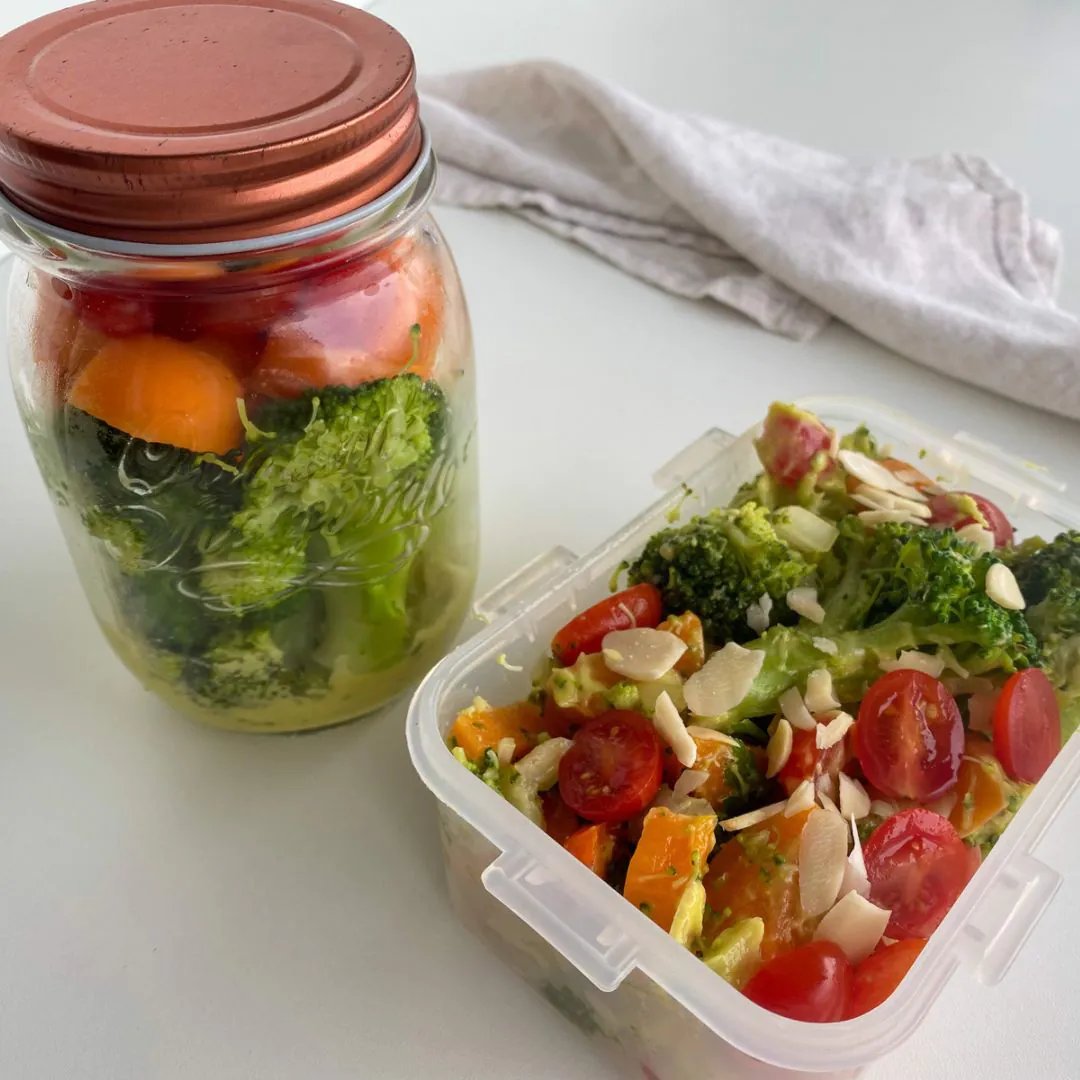 Saladas de pote